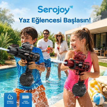 Serojoy Şarjlı Otomatik Su Tabancası