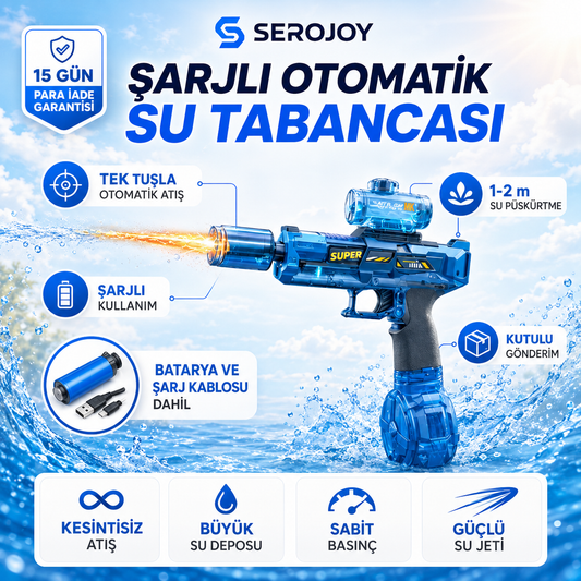 Serojoy Şarjlı Otomatik Su Tabancası