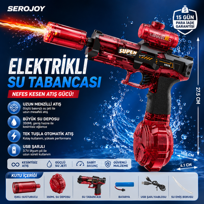 Serojoy Şarjlı Otomatik Su Tabancası